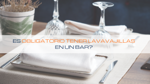 Lee más sobre el artículo ☕️ ¿Es obligatorio tener lavavajillas en un bar?