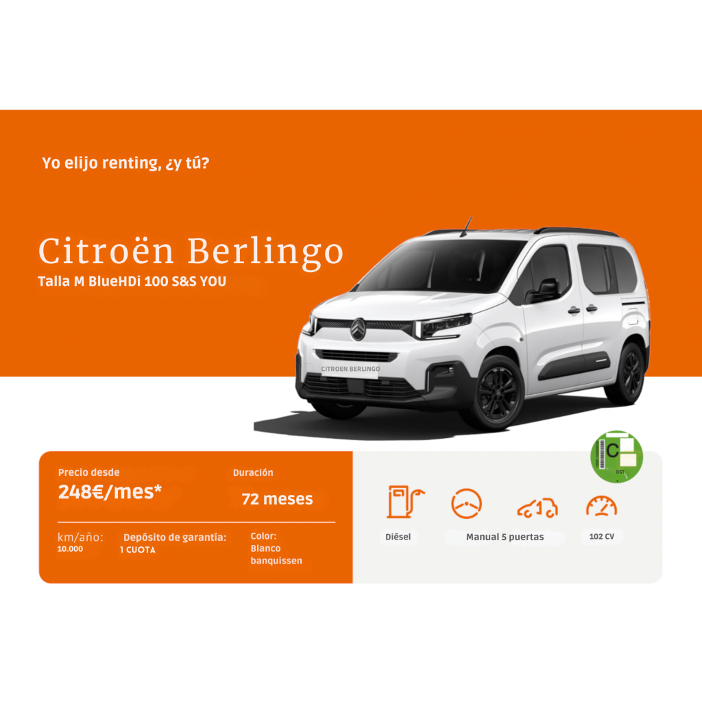 citroen berlingo renting