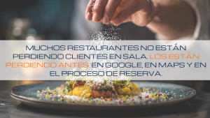 Lee más sobre el artículo 🚨 Muchos restaurantes no están perdiendo clientes en sala. Los están perdiendo antes, en Google, en Maps y en el proceso de reserva.